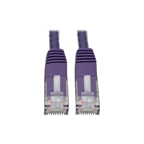 Tripp Lite Cat6 Cat5 Molded Patch Cable Purple 20ft (N200020PU)