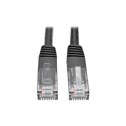 Tripp Lite Cat6 Cat5 Molded Patch Cable Black 35ft (N200035BK)