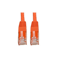 Tripp Lite Cat6 Cat5 Molded Patch Cable Org 100ft (N200100OR)