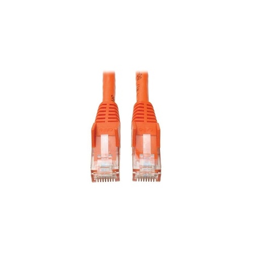 Tripp Lite Cat6 Snagless Molded Patch Cable Or 50ft (N201050OR)