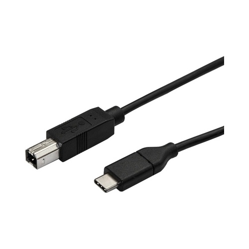 StarTech Printer Cable Usb C To B - 0.5m Usb 2.0 (USB2CB50CM)