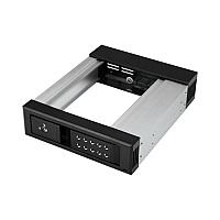 StarTech Hot Swap Bay - 5.25 Bay To 3.5" Sata/sas (HSB1SATSASBA)
