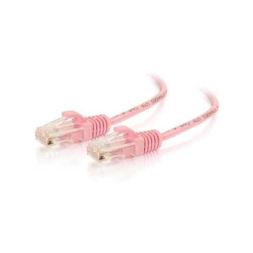 C2G 5ft Slim Cat6 Cable Utp Pink (01192)