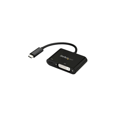 StarTech Usb C To Dvi Adapter With Power Delivery (CDP2DVIUCP)
