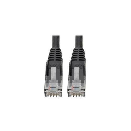Tripp Lite Cat6 Snagless Molded Patch Cable Blk 6in (N20106NBK)