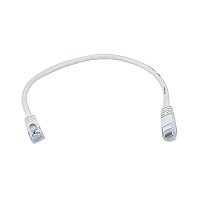 Monoprice Cat6 Utp Ethernet Cable_ 1ft White (2292)