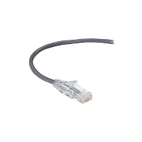 Black Box Cat6a 500-mhz Snagless 28awg Stranded Ethernet Patch Cable - Unshielded (utp), Cm Pvc (rj45 M/m), Gray, 5-ft. (1.5-m) (C6APC28GY05)