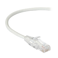 Black Box Cat6a 500-mhz Snagless 28awg Stranded Ethernet Patch Cable - Unshielded (utp), Cm Pvc (rj45 M/m), White, 2-ft. (0.6-m) (C6APC28WH02)