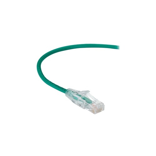 Black Box Cat6 250-mhz Snagless 28awg Stranded Ethernet Patch Cable - Unshielded (utp), Cm Pvc (rj45 M/m), Green, 12-ft. (3.7-m) (C6PC28GN12)