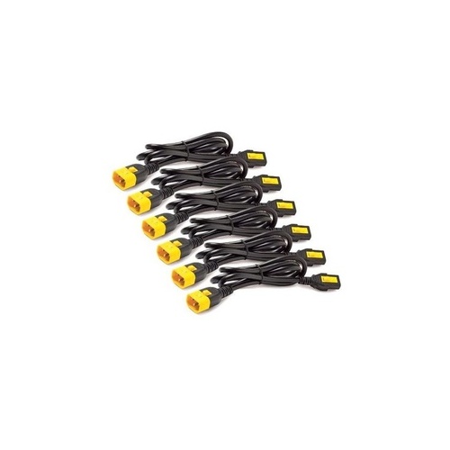 APC Power Cord Kit (6 Ea), Locking, (AP8704SWW)