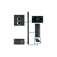 Tripp Lite Pdu Switched 24 5-15/20r Lx Platform 0u (PDUMV30NETLX)
