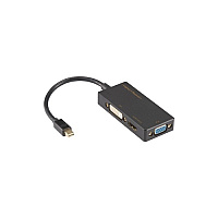 SIIG Port To 4k Hdmi/dvi/vga 3 In 1 Adapter (LBCD0014S1)