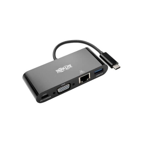 Tripp Lite Usb C To Vga Multiport Adapter Dock (U44406NVGUBC)