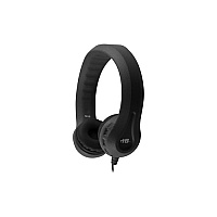 Hamiltonbuhl Flex-phones, Foam Headphones, Black (KIDSBLK)