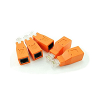 Axiom Rj-45 Cat6 X-over Adapter (5-pack) (C6RJ45MFA5PAX)