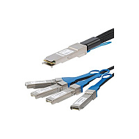 StarTech 3m 40g Qsfp+ To 4x Sfp+ Breakout Dac Msa (QSFP4SFPPC3M)