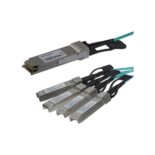 StarTech Qsfp+ Breakout Dac Qsfp-4x10g-aoc10m 15m (QSFP4X10AO15)