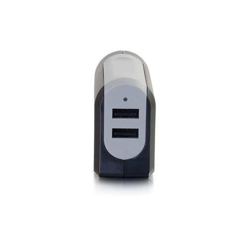 C2G 2 Port Usb Wall Charger Ac To Usb 5v4.8a (20276)