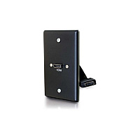C2G Single Gang Wall Plate With Hdmi Pigtail (39878)