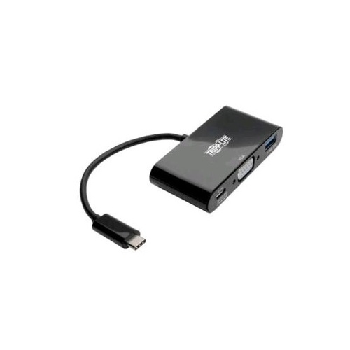 Tripp Lite Usb C To Vga Multiport Adapter W/usb Hub (U44406NVUBC)