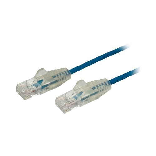 StarTech Cable - Blue Slim Cat6 Patch Cord 10 Ft (N6PAT10BLS)
