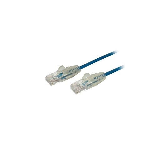 StarTech Cable - Blue Slim Cat6 Patch Cord 3 Ft (N6PAT3BLS)