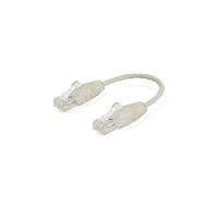 StarTech Cable - Gray Slim Cat6 Patch Cord 6 In (N6PAT6INGRS)
