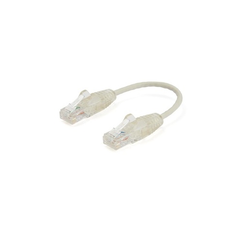StarTech Cable - Gray Slim Cat6 Patch Cord 6 In (N6PAT6INGRS)
