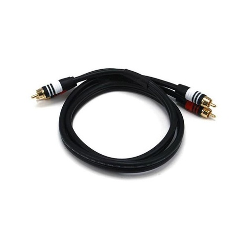 Monoprice Rca2 Plug/2 Rca Plug M/m Cable 3ft (2869)