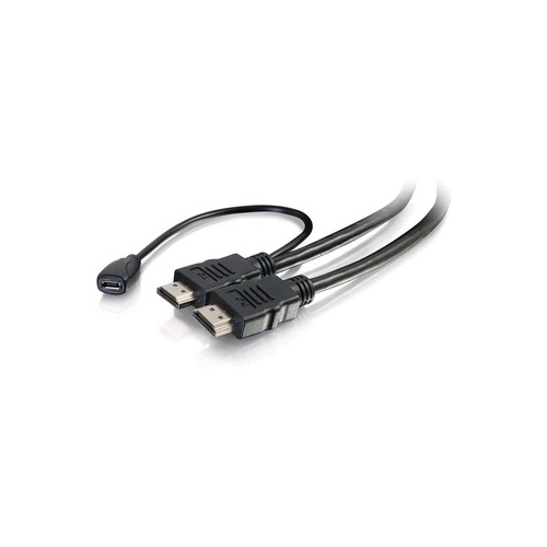 C2G 15ft 4k Hdmi Cable With Power Inserter (56792)