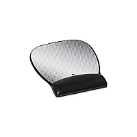 3M Mousepad And Wrist Rest Black Gel (MW310LE)