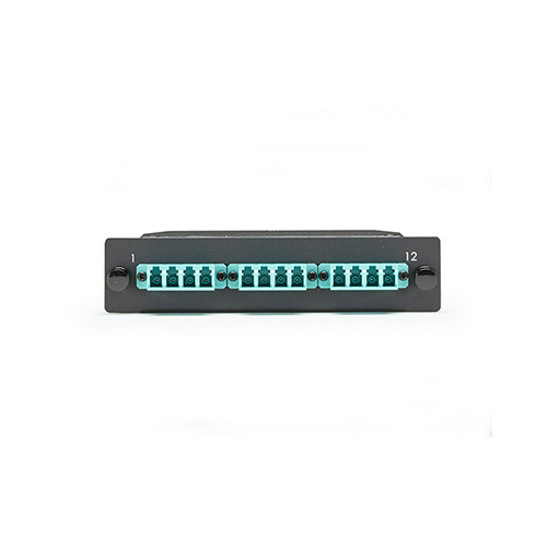 Black Box Mtp Om3 Fiber Optic Lgx Cassette - (1) Mtp 12 To (12) Lc Type A, Gsa, Taa (FOCA20M31MP12LC)