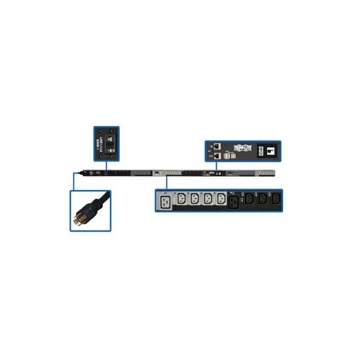 Tripp Lite Pdu 3-ph Switched 208/240v 24 C13 6 C19 (PDU3EVS6L2130)