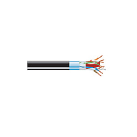 Black Box Cat6a 650-mhz Solid Ethernet Bulk Cable - Shielded (f/utp), Cmp Plenum, Black, 1000-ft. (304.8-m) Spool, Gsa, Taa (C6ABC51SBK1000)