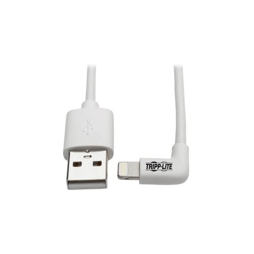 Tripp Lite Charge Right-angle Iphone Ipad White 6ft (M100006LRAWH)