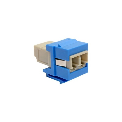 Tripp Lite Duplex Coupler Keystone Jack Lc Lc Blue (N455000BLKJ)