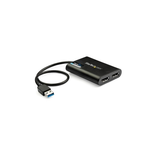 StarTech Adapter Usb To Dual Displayport 4k 60hz (USB32DP24K60)