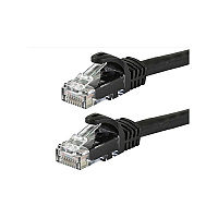 Monoprice Cat5e Patch Cable_ 30ft Black (11310)