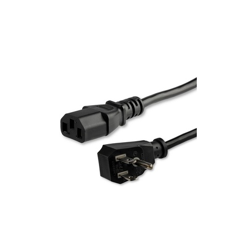 StarTech 6ft Power Cord, Flat 5-15p To C13 Cable (PXTF1016)