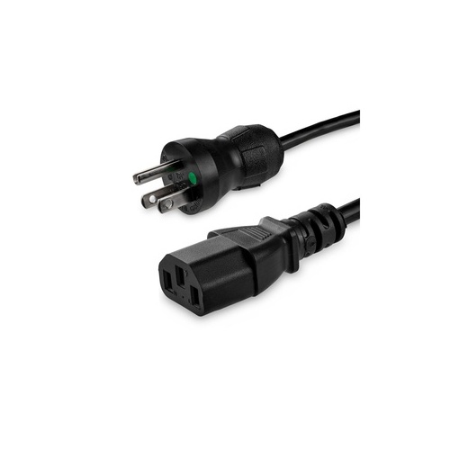 StarTech 6ft Hospital Power Cord, Nema 5-15p/c15 (PXTMG1016)