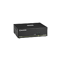 Black Box Secure Kvm Switch, Niap 3.0 Certified - 2-port, Single-monitor, Dvi-i, Ps2, Usb, Audio , Gsa, Taa If Outside Tape Is Not Broken (SS2PSHDVIU)