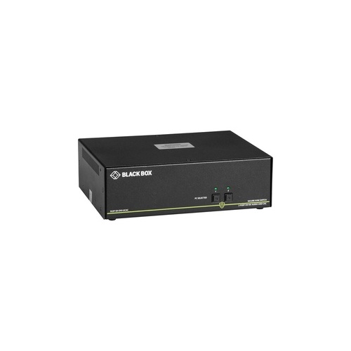 Black Box Secure Kvm Switch, Niap 3.0 Certified - 2-port, Single-monitor, Dvi-i, Ps2, Usb, Audio , Gsa, Taa If Outside Tape Is Not Broken (SS2PSHDVIU)