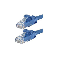 Monoprice Flexboot Cat6 24awg Cable_ 25ft Blue (11294)