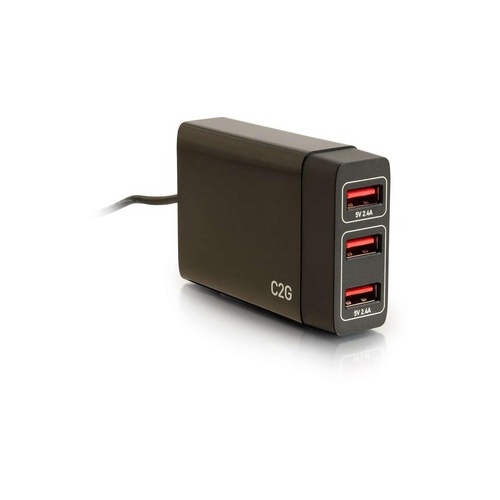 C2G 4 Port Usb Passenger Car Charger (21067)