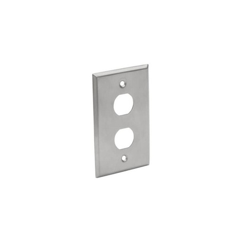 Tripp Lite Rj45 Bulkhead Wall Plate 2 Cutout Metal (N206FP02IND)