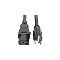 Tripp Lite Power Cord 5-15p Locking C13 M/f 15a 3ft (P007L03)