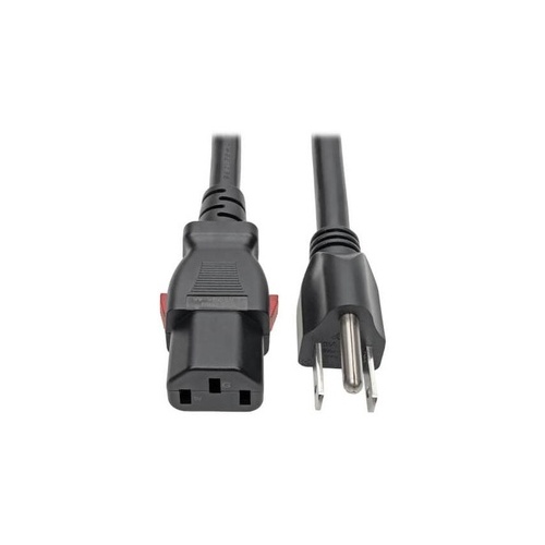 Tripp Lite Power Cord 5-15p Locking C13 M/f 15a 3ft (P007L03)