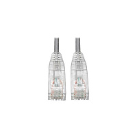 Tripp Lite Cat6 Gigabit Snagless Utp Slim Gray 1ft (N201S01GY)