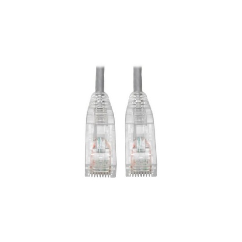 Tripp Lite Cat6 Gigabit Snagless Utp Slim Gray 1ft (N201S01GY)