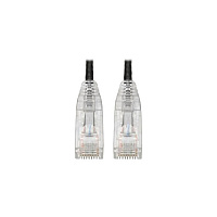 Tripp Lite Cat6 Gigabit Snagless Utp Slim Black 3ft (N201S03BK)